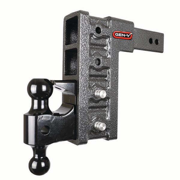 Gen-Y Hitch MEGA-DUTY 3 Shank 9 Drop 3.5K TW 32K Hitch & GH-0161 Dual-Ball & GH-0162 Pintle Lock GH-1724 - main